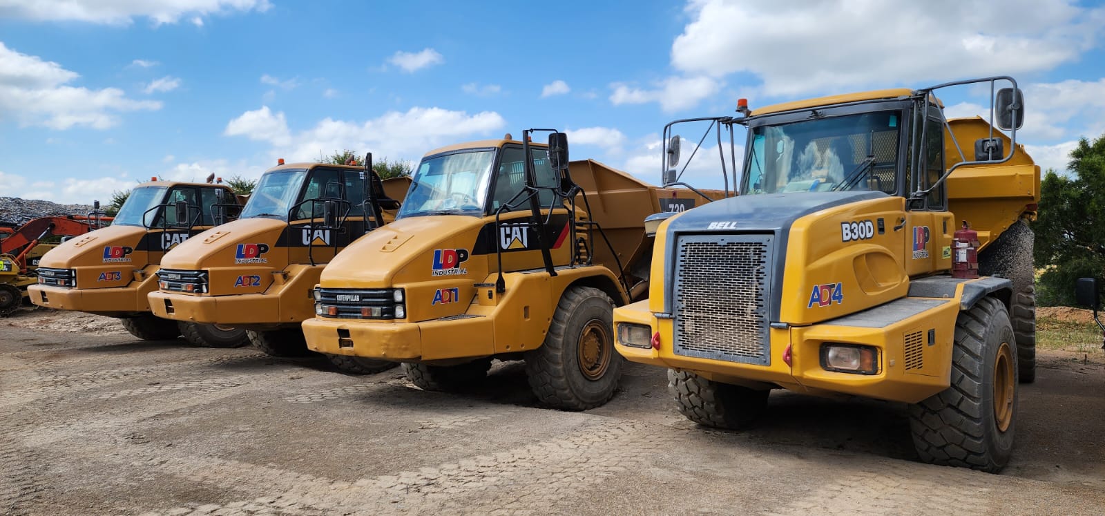 Articulated Dump Trucks