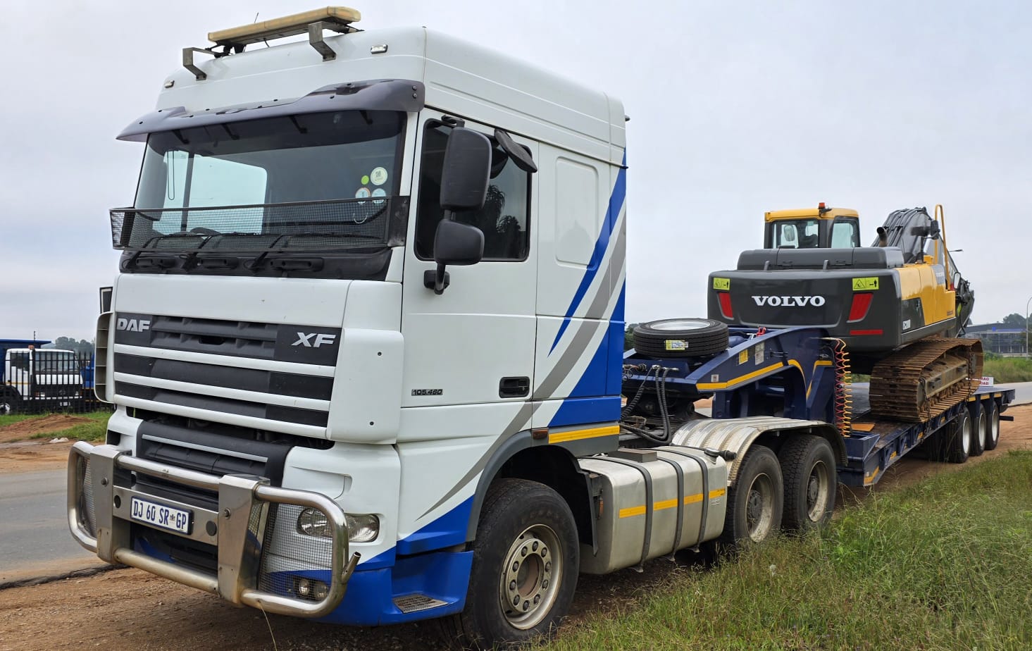 LDP Plant Hire equipment on site